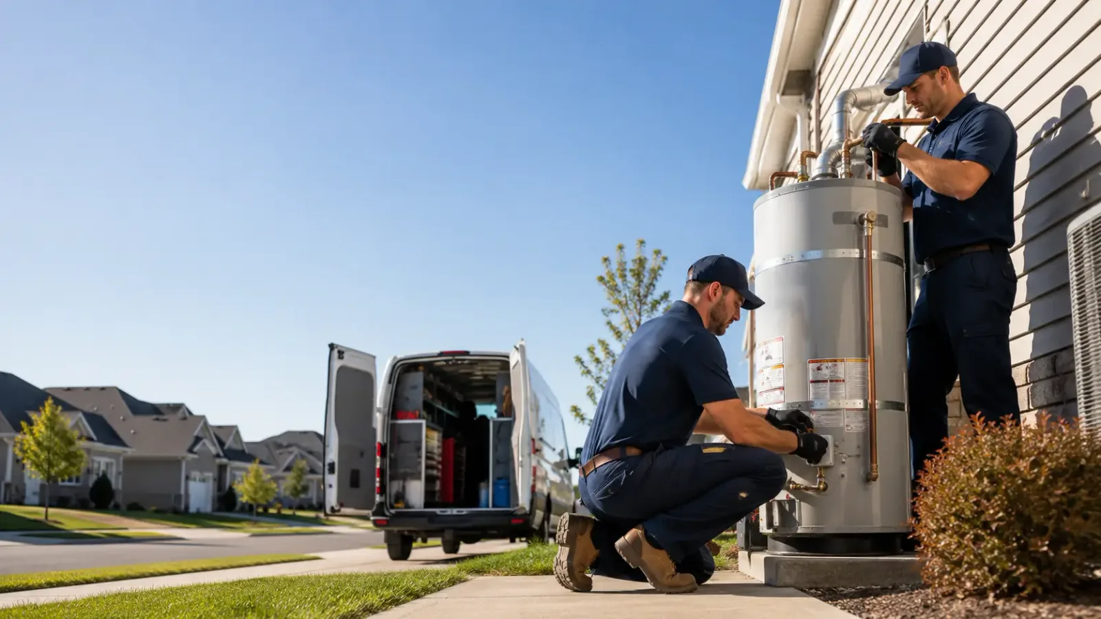 Water Heater Installation in Fredonia, ND